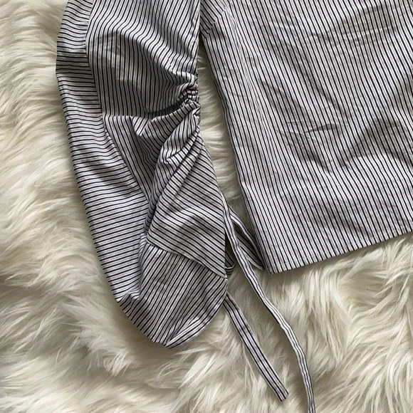 Anthropologie Sundays in Brooklyn Striped Blouse Size S - Picture 8 of 16